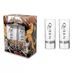 Shotglas - Queen - Crest