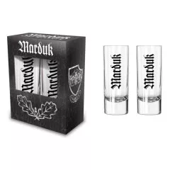 Shotglas - Queen - Marduk - Panzer - Crest