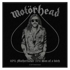 gewebter Aufnäher von Motörhead - 49% Motherfucker