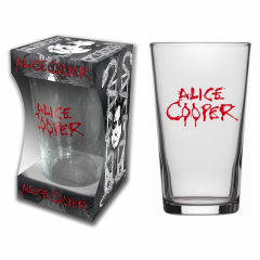 Trinkglas Alice Cooper Logo