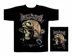 Biker T-Shirt Born to ride (Glow in the Dark)