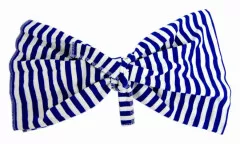 Schlauchtuch Gestreift Blau Weiß