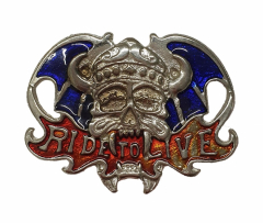 Badge Pin Ride to live