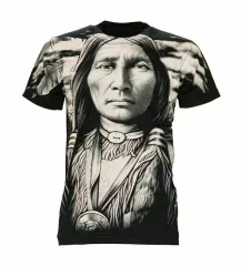 Biker T-Shirt Indian Fighter