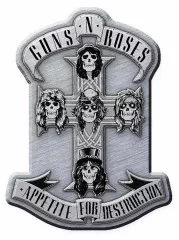 Guns n Roses Pin Appetite