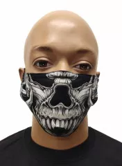 Gesichtsmaske Totenkopf Biest