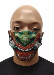 Face mask skull teeth of the beast