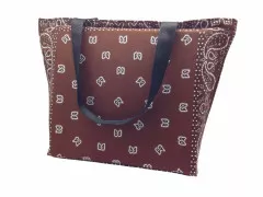 Shopper Paisley Brown