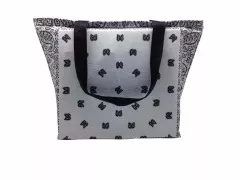 Shopper Paisley White