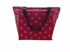 Shopper Paisley Red