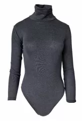 Womens Bodysuit Turtleneck