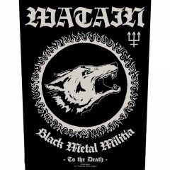 Rückenaufnäher von Watain - Black Metal Militia