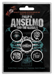 Button Pack - Philip H. Anselmo & the Illegals