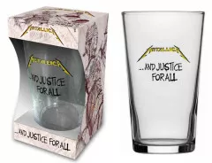 Drinking Glass Metallica - And justice for all
