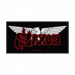 Saxon Logo Eagle Woven Patch