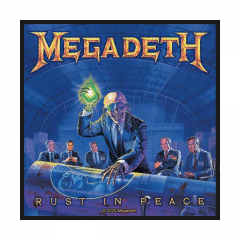 Megadeth Rust In Peace Aufnäher
