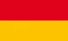 Flagge von Baden (1855 - 1891)