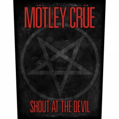 Mötley Crüe Shout At The Devil Rückenaufnäher