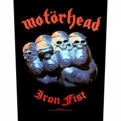 Motörhead Iron Fist Backpatch