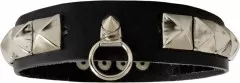 Ring Choker Pyramid Studs Faux Leather
