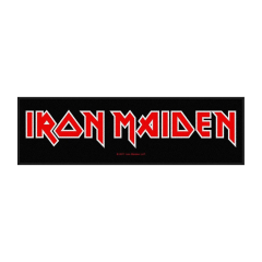 Iron Maiden Logo Superstrip Aufnäher
