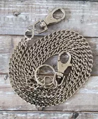 Trouser chain key ring 2 row 70 cm