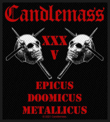 Candlemass Epicus 35th Anniversary Woven Patch