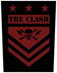 The Clash Military Shield Rückenaufnäher