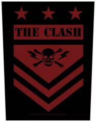 The Clash Military Shield Backpatch
