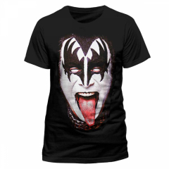 Kiss Gene Face T-Shirt