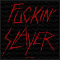Slayer Fuckin Slayer Woven Patch
