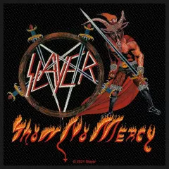 Slayer Show No Mercy Woven Patch