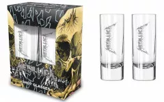 Shot Glass Set Metallica Sad But True