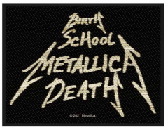 Metallica Aufnäher Birth School Metallica Death
