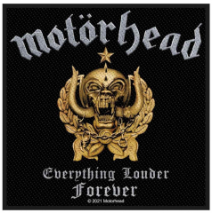 Motörhead Everything Louder Forever Aufnäher