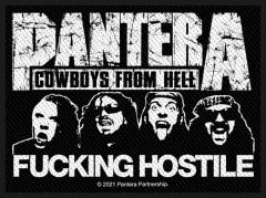 Pantera Fucking Hostile Woven Patch