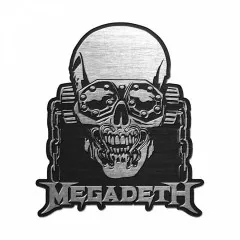 Megadeth VIC Rattlehead Metal Pin Badge