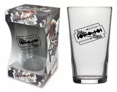 Beerglass - Judas Priest - British Steel - Pint Glass - Drinkware