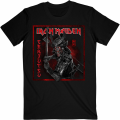Iron Maiden Senjutsu Cover Distressed Red