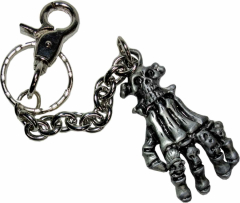Schlüsselanhänger Skelett Hand