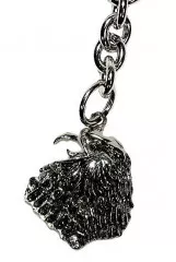 Keychain born wild eagle key ring