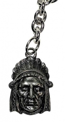 Keychain born Red Indian key ring