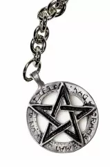 Schlüsselanhänger Pentagramm