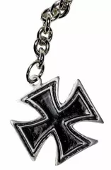 Keychain iron cross key ring