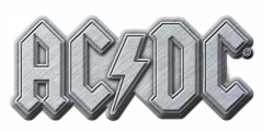 ACDC Logo Metal Pin Badge