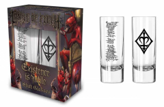 Shot Glass Set Cradle of Filth Existence Is Futile