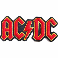 Gestickter Aufnäher | Aufbügler AC/DC Logo