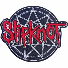 Embroidered Patch Iron On Slipknot Circular Logo