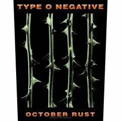 Type O Negative October Rust Rückenaufnäher Patch
