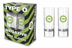 Shotglas - Schnapsglas - Type O Negative Negative Symbol